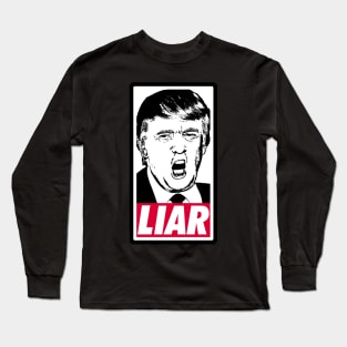 Trump - Liar Long Sleeve T-Shirt